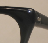 PLASTIC VINTAGE EYEGLASSES DETAIL photo, under 350 kb