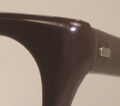 PLASTIC VINTAGE EYEGLASSES DETAIL photo, under 350 kb