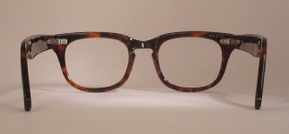 PLASTIC VINTAGE EYEGLASSES BACK photo, under 350 kb