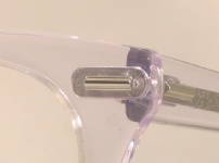 PLASTIC VINTAGE EYEGLASSES DETAIL photo, under 350 kb