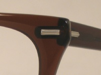 PLASTIC VINTAGE EYEGLASSES DETAIL photo, under 350 kb