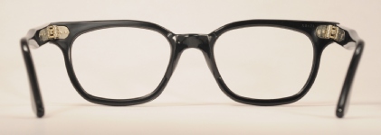 PLASTIC VINTAGE EYEGLASSES BACK photo, under 350 kb