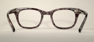 PLASTIC VINTAGE EYEGLASSES BACK photo, under 350 kb
