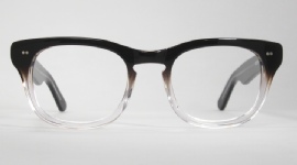 PLASTIC VINTAGE EYEGLASSES FRONT photo, under 350 kb