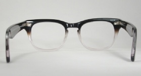 PLASTIC VINTAGE EYEGLASSES BACK photo, under 350 kb