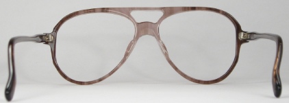 PLASTIC VINTAGE EYEGLASSES BACK photo, under 350 kb