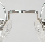 WIRE VINTAGE EYEGLASSES BRIDGE BACK photo, under 350 kb